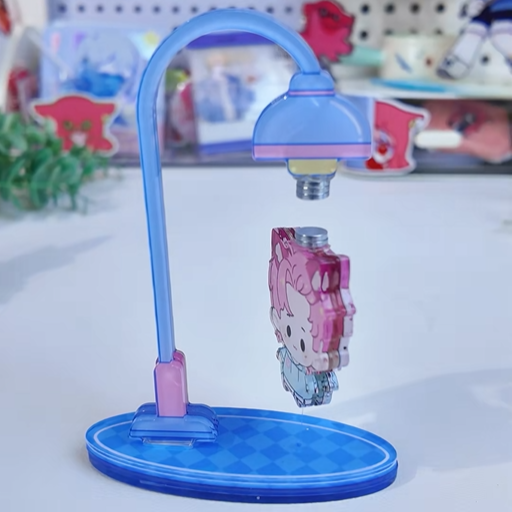Custom Photo Acrylic Floating Cartoon Figure Display Cute Desk Decor