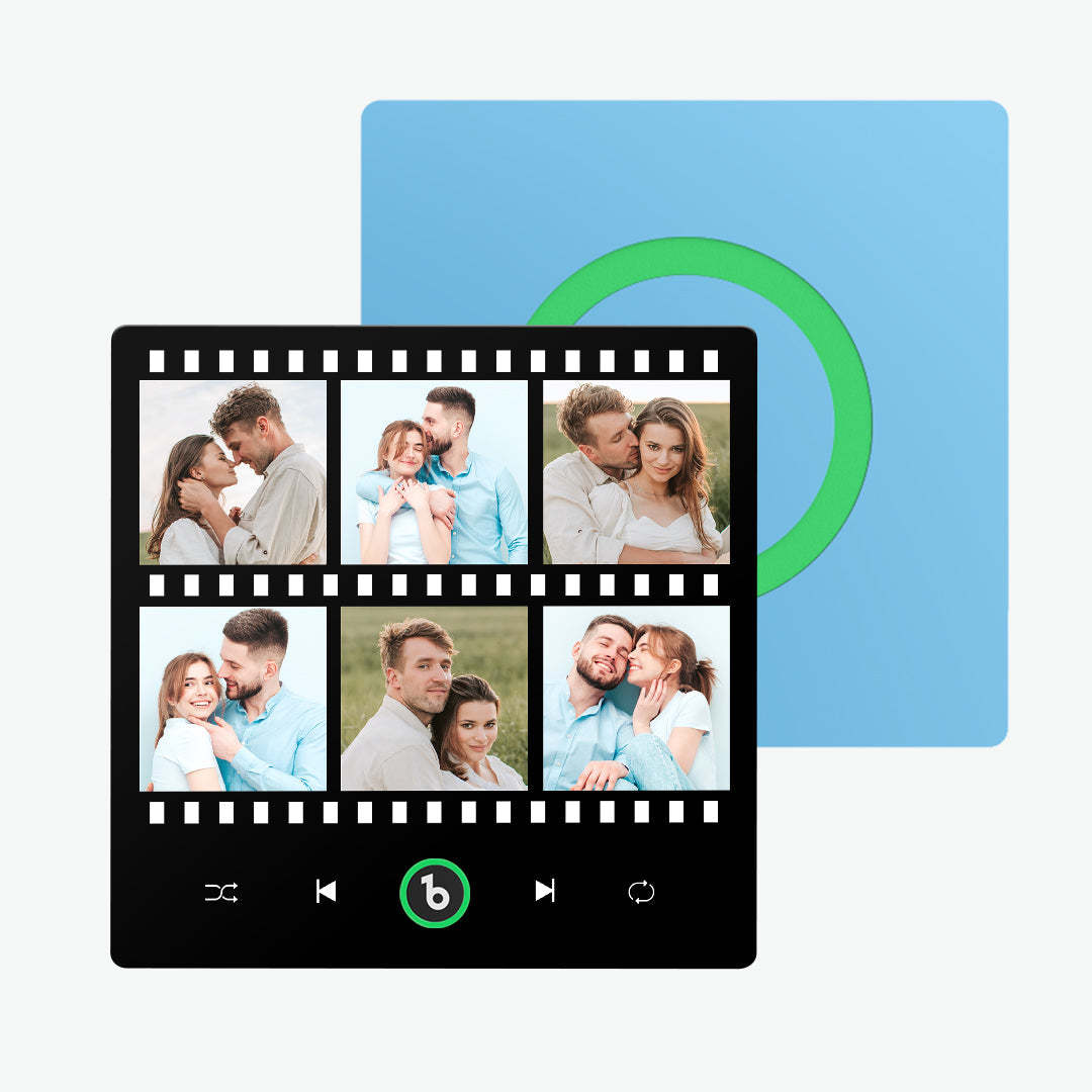 New 4.0 Upgrade Custom Music Fridge Magnet Film Style Fridge Magnet Gift for Lover - makephotopuzzleuk