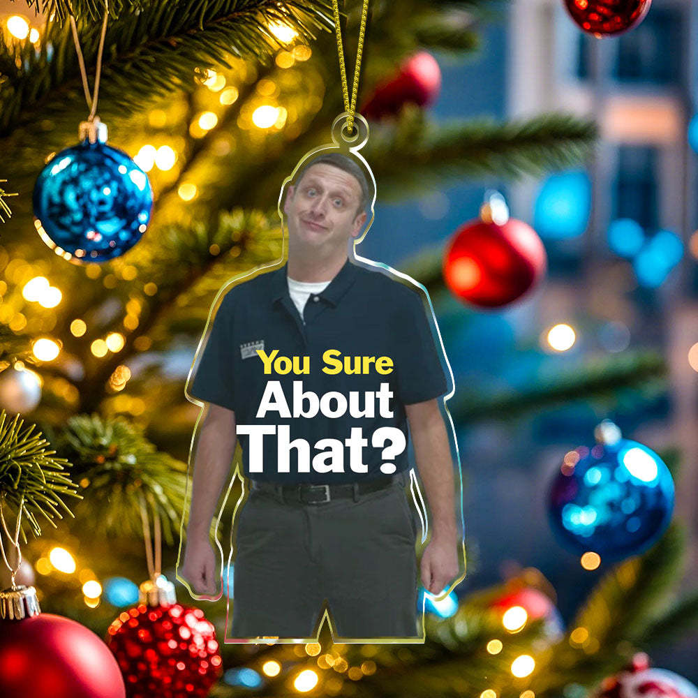 Funny Tim Robinson Zipline Ornament - makephotopuzzleuk