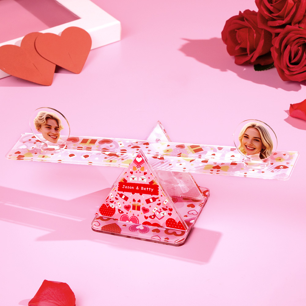 Custom Funny Couples Seesaw Decor The Perfect Valentine's Day Gift  Bring Love and Laughter for Couples
