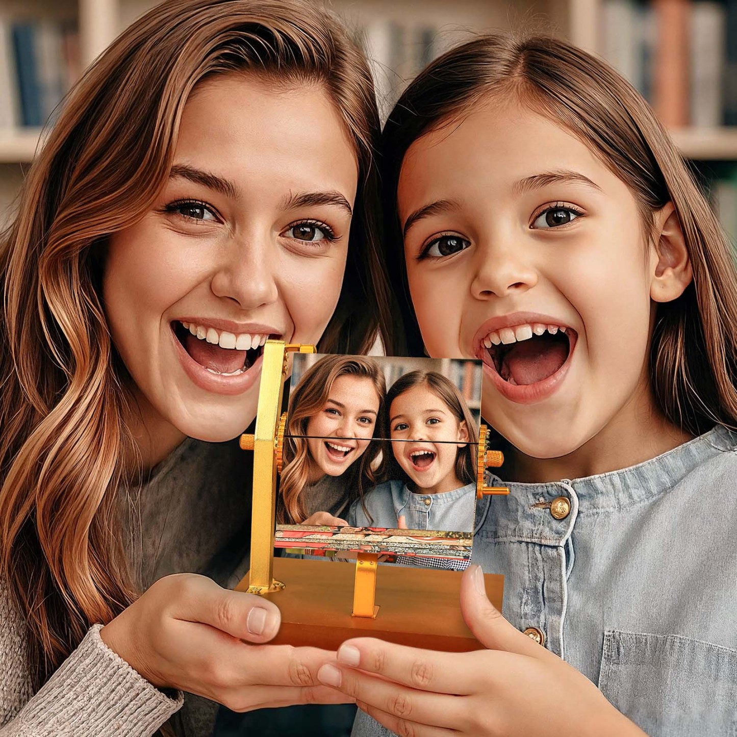 Personalized Flip Book from Your Memories - Custom Flip Book Rotating Photo Album Gift for Her/Him, Memories in Motion Flipbook - makephotopuzzleuk