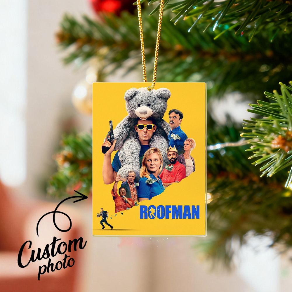 Custom Movie Poster Christmas Ornaments Movies I Saw in 2025, Great Gift for Movie Lovers - makephotopuzzleuk