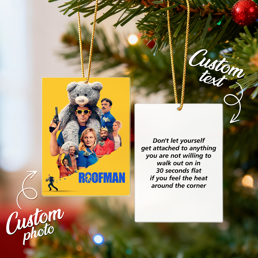 Custom Movie Poster Christmas Ornaments Movies I Saw in 2025, Great Gift for Movie Lovers - makephotopuzzleuk