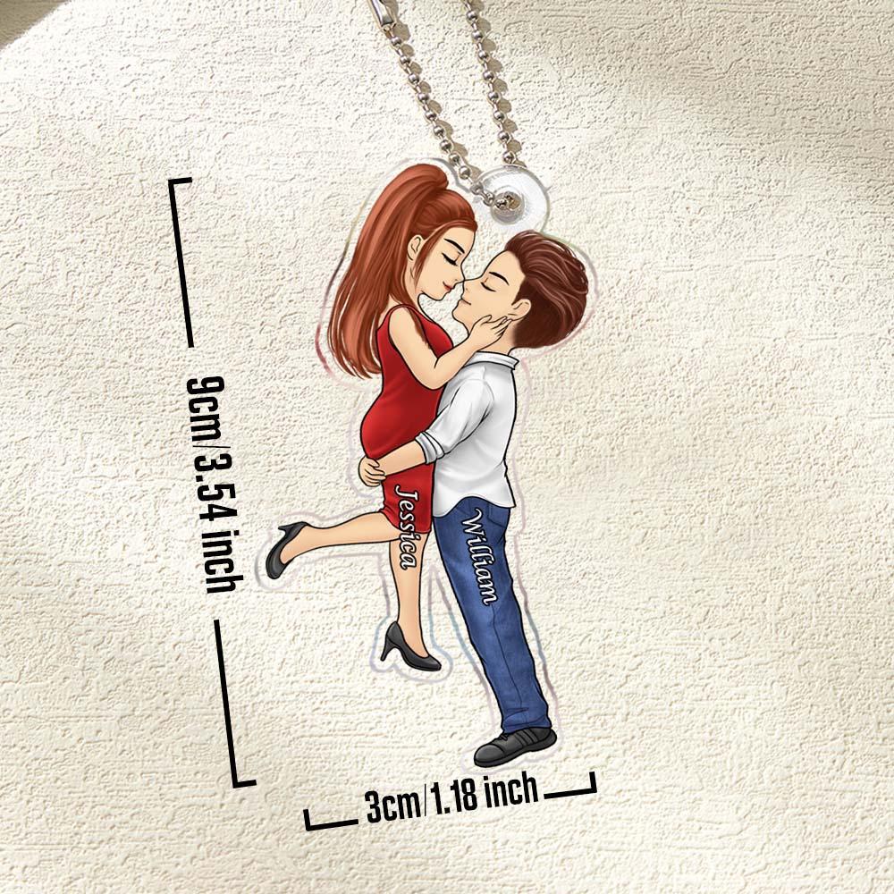 Custom Couple Charms for Partner Valentine's Day - makephotopuzzleuk