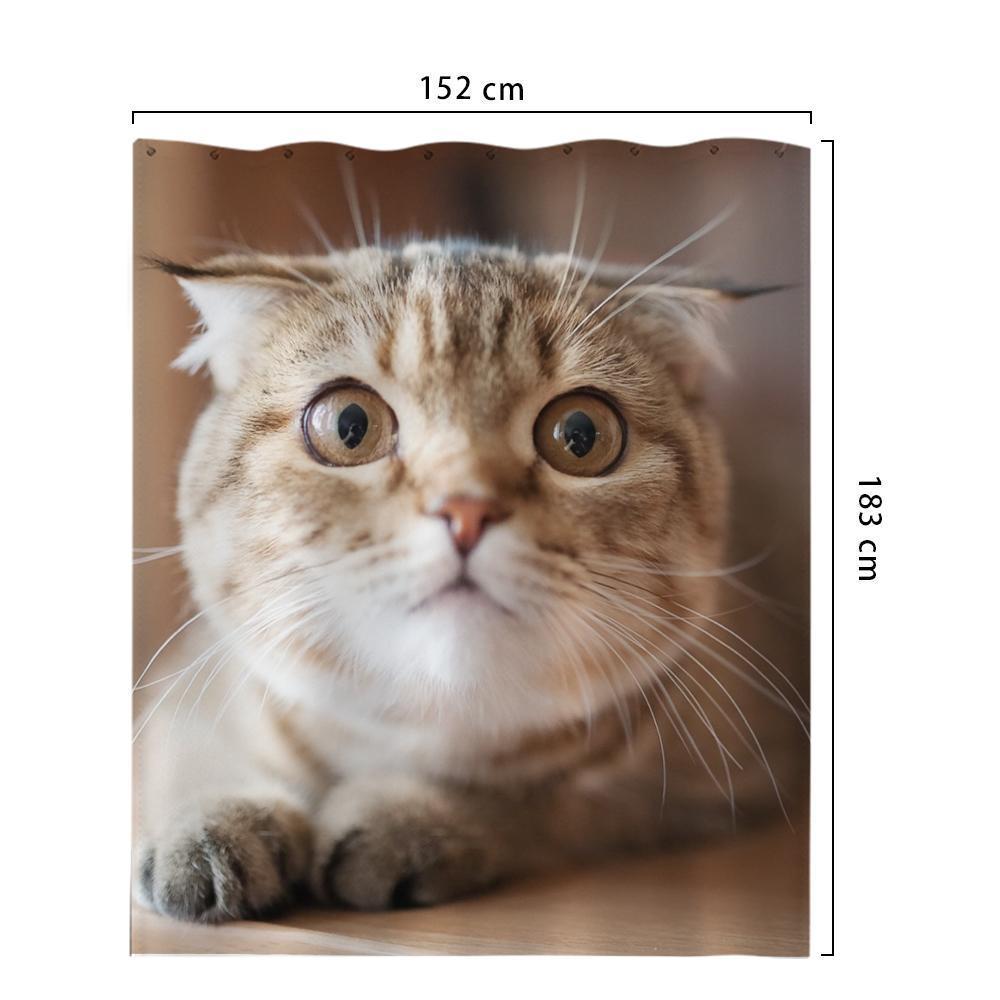 Custom Photo Shower Curtain Unique Gift Waterproof Shower Curtain