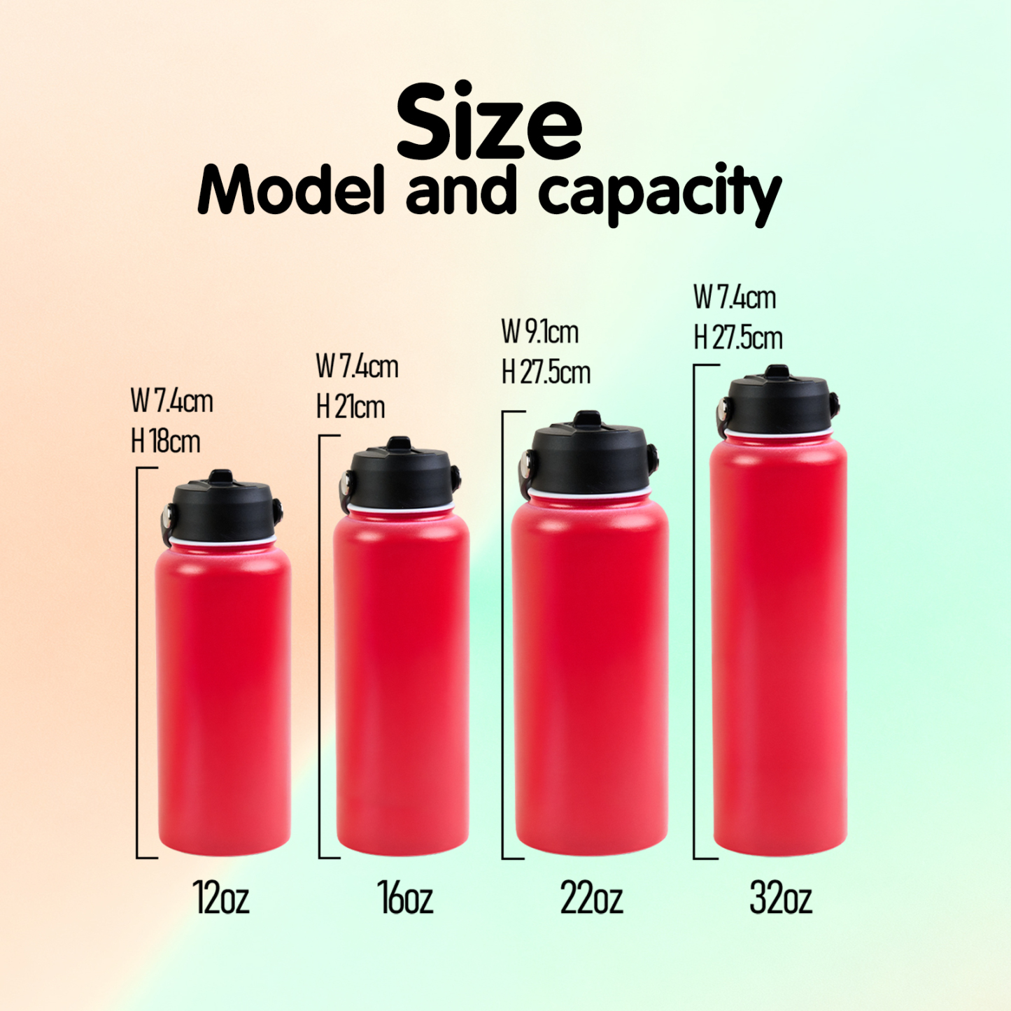 Custom Cartoon Water Bottle with Personalized Portrait & Name | Unique Gift for Kids & Teens - makephotopuzzleuk