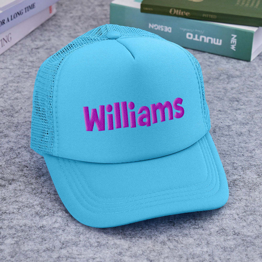 Custom Puff Print Trucker Hat Personalized Foam Trucker Caps for Adult - makephotopuzzleuk