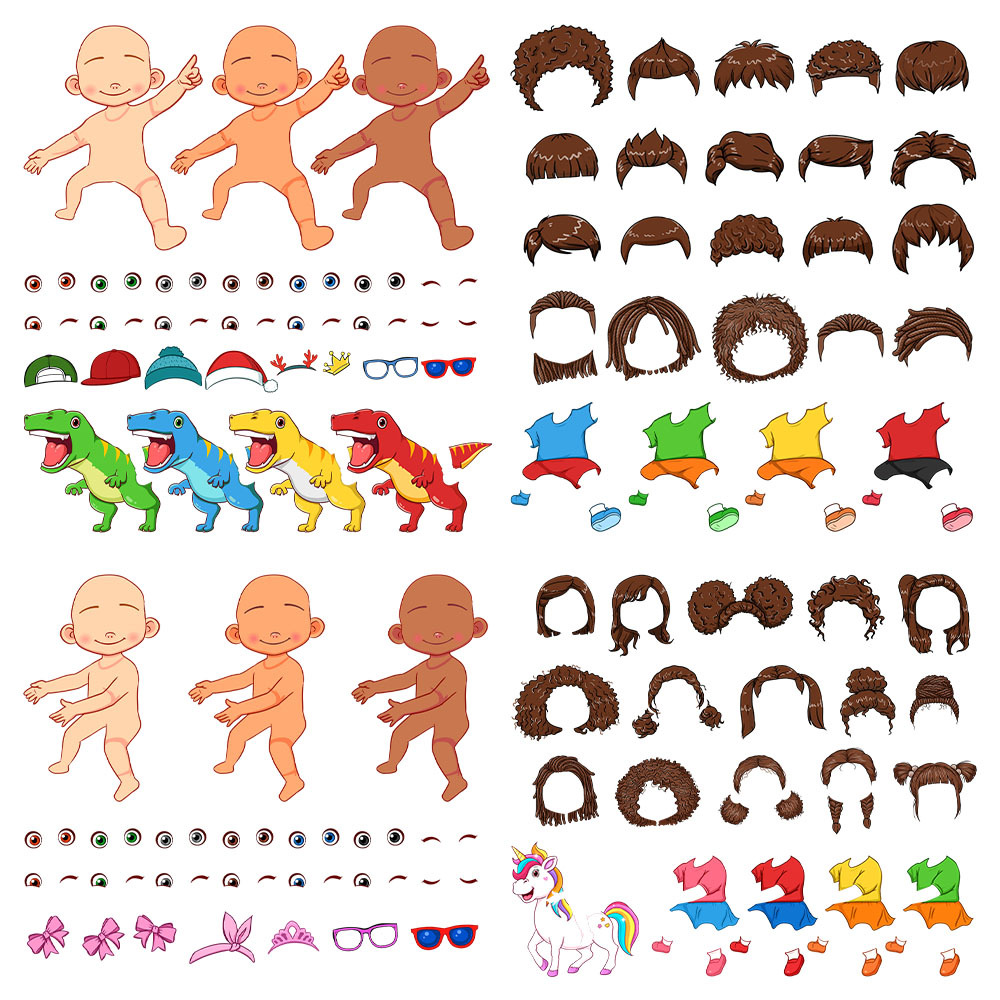 Personalized Jigsaw Puzzle Gift for Grandkid & Kids Custom Name with Multiple Unicorn & Dinosaur Style Back to School Gift for Kids & Grandson - makephotopuzzleuk