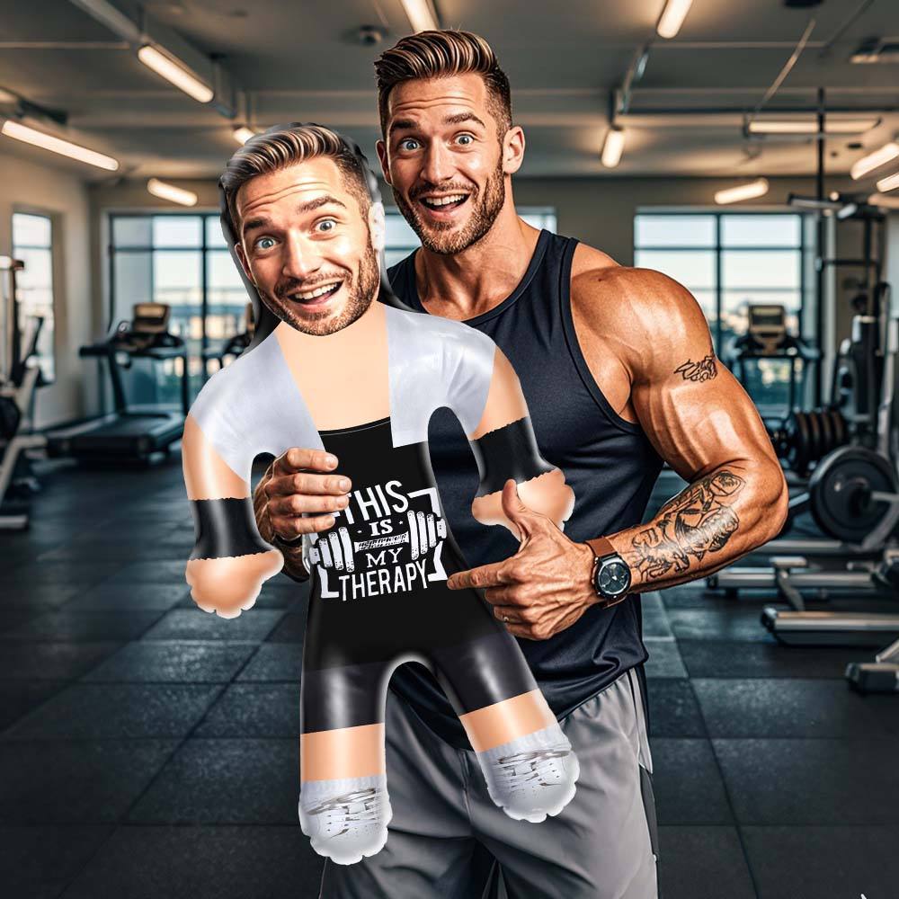 Custom Blow-Up Dolls - Personalized Gym Man Fitness Gifts - makephotopuzzleuk