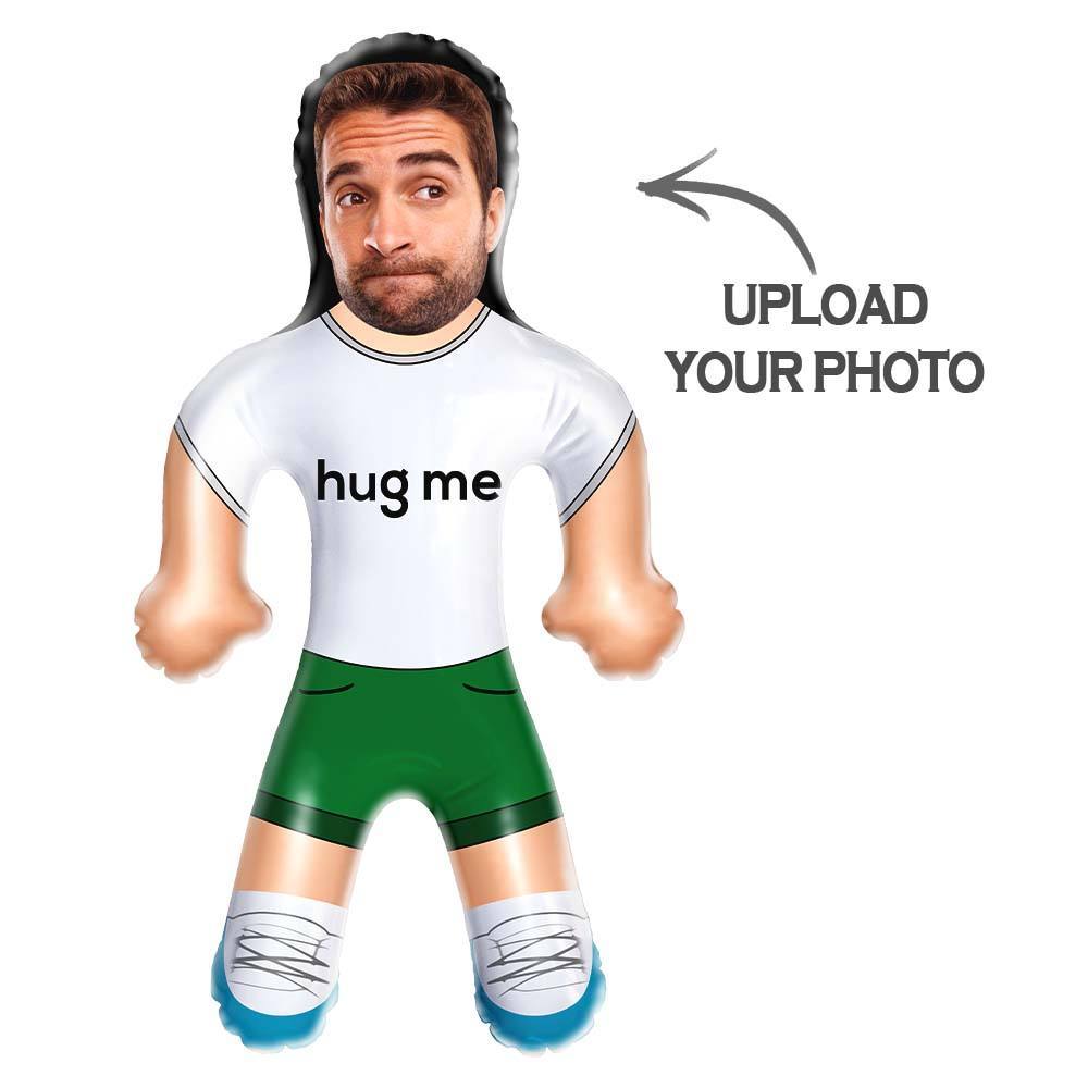 Custom Blow Up Dolls - Personalized Hug Me Inflatable Minime Balloons for Unique Gifts - makephotopuzzleuk