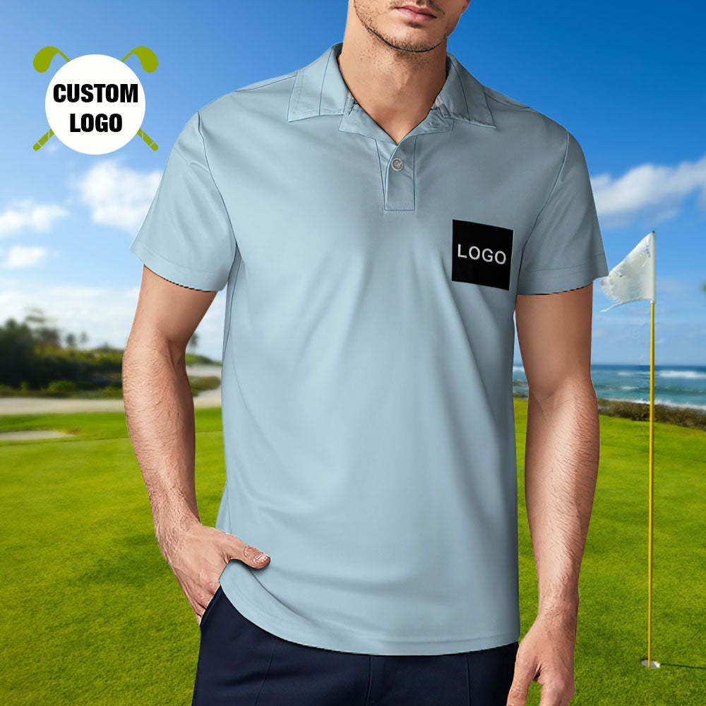 Men's Custom Polo Shirt Personalized Golf Shirts