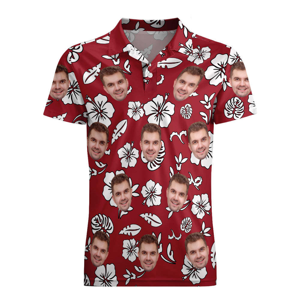 Men's Custom Polo Shirt Personalised Golf Shirts