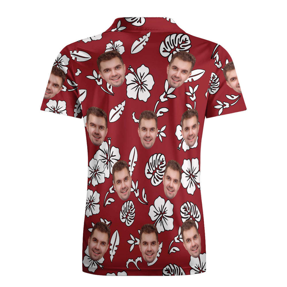 Men's Custom Polo Shirt Personalised Golf Shirts