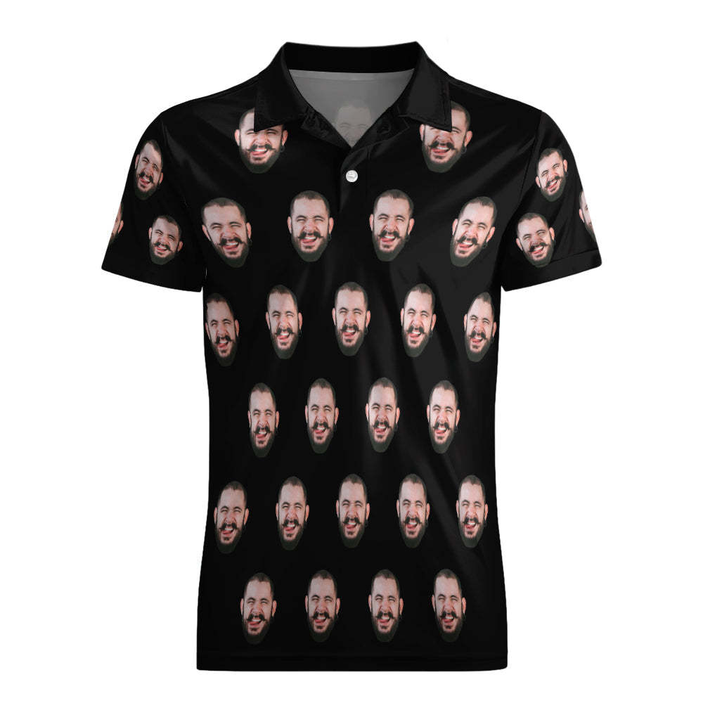 Men's Custom Polo Shirt Personalised Golf Shirts