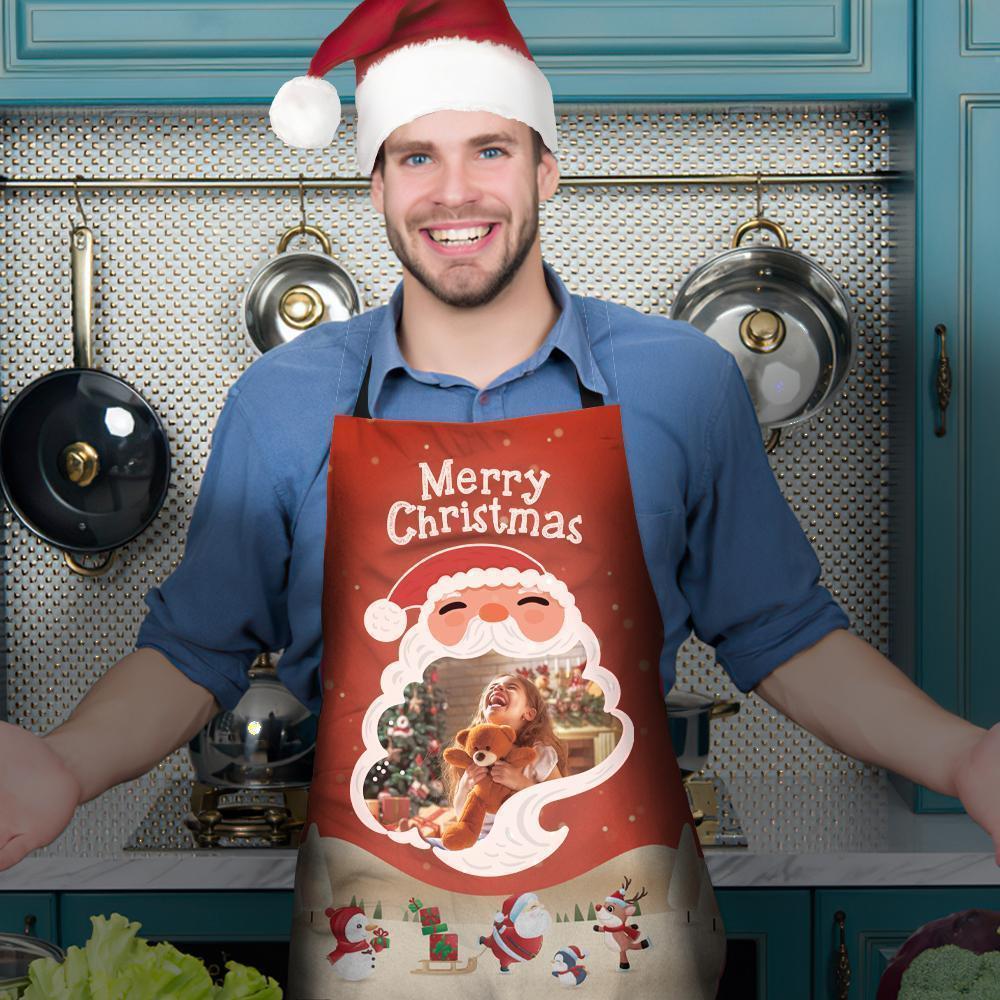 Custom Photo Kitchen Personalized Apron - MakePhotoPuzzleUK