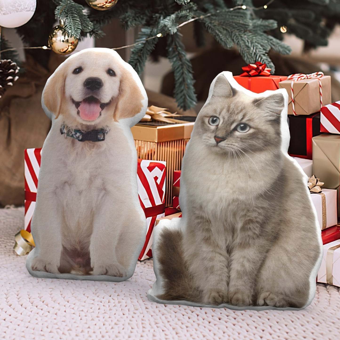 Custom Pet Pillow Memorial Gift Pet Picture Pillow - makephotopuzzleuk