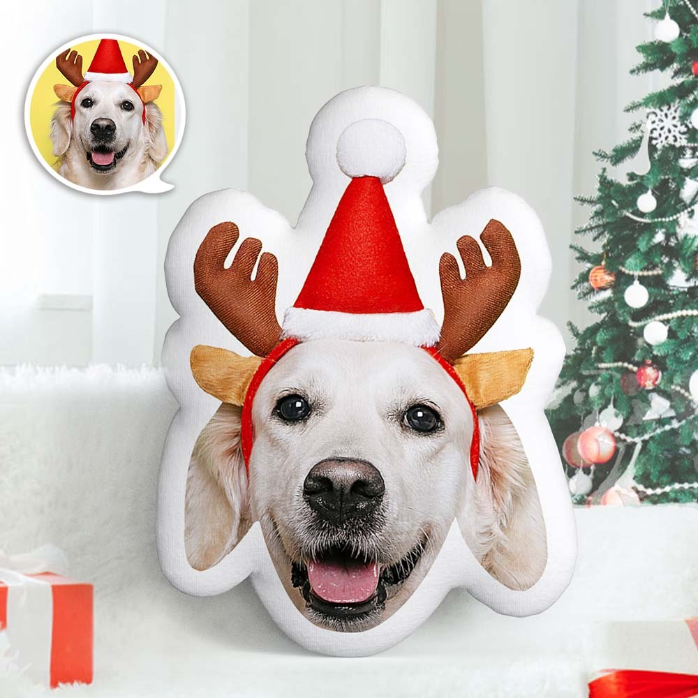 Christmas Gifts Custom Pet Pillow Memorial Gift Dog Picture Pillow - makephotopuzzleuk