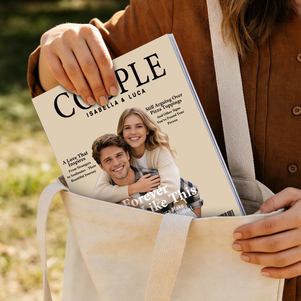 Personalised COUPLE Magazine for Her on Anniversary
