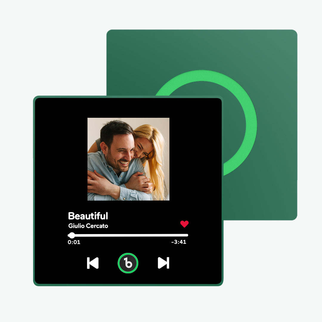 Custom Music Fridge Magnet Colorful Frame Personalized Album Fridge Magnet That Can Be Played Song Anniversary Gift for Couple - makephotopuzzleuk