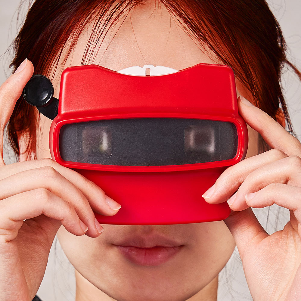 Custom 3D Viewfinder and Reel – Personalized Christmas Gifts Text and Photo Viewer with Your Own Photos