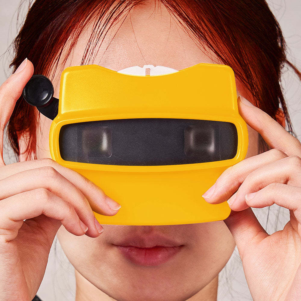 Custom 3D Viewfinder and Reel – Personalized Christmas Gift with your own photos Text and Photo Viewer Multiple Films Available - makephotopuzzleuk