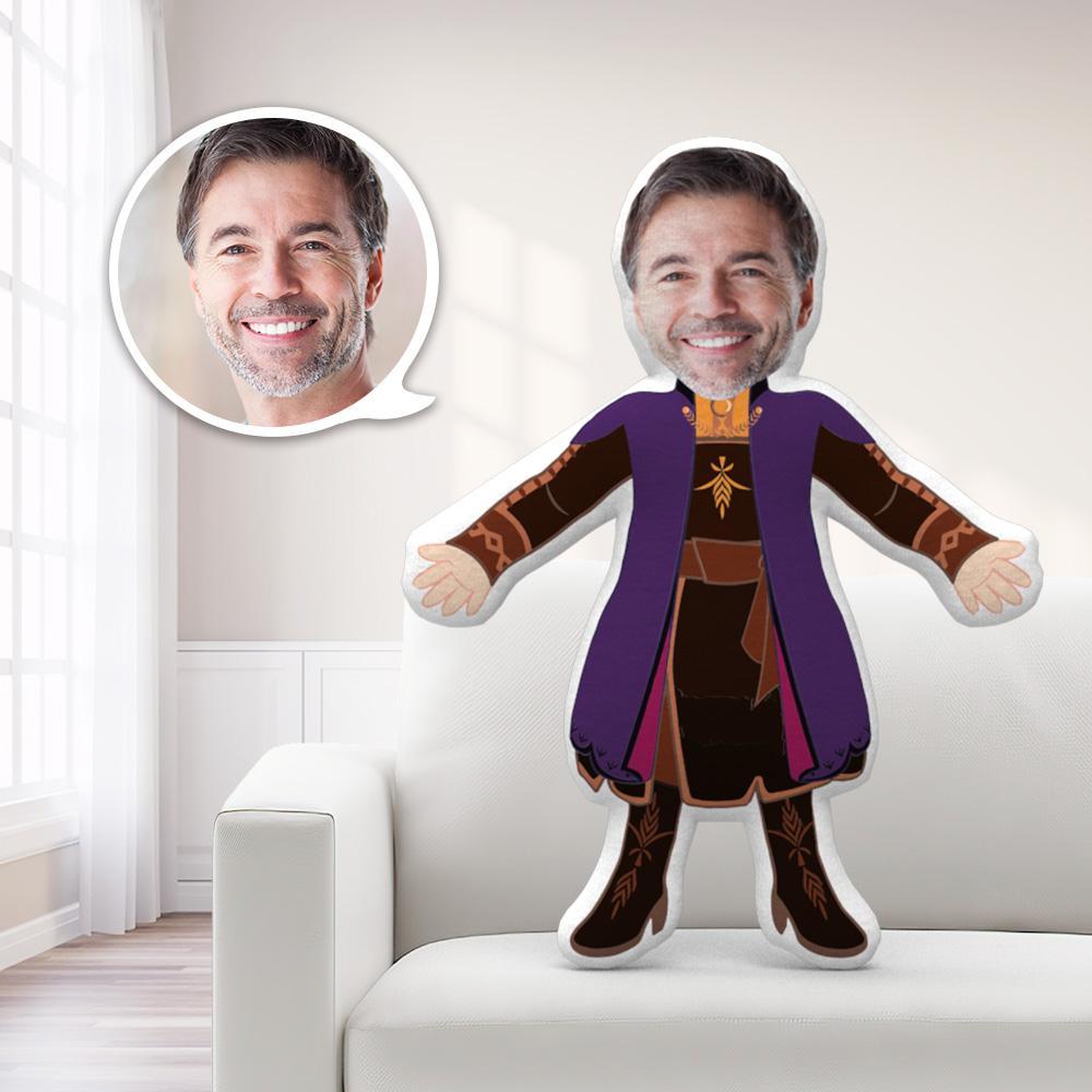 My Face Pillow Custom Pillow Face Body Pillow Personalized Photo Pillow Gift Pillow Toy Princess Anna Throw Pillow MiniMe Pillow