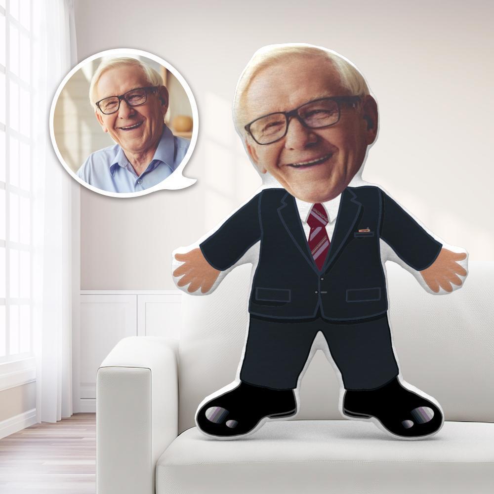 Custom Tuxedo MiniMe Pillow Face Pillow Personalized Tuxedo Pillow Custom Pillow Picture Pillow Costume Pillow Doll