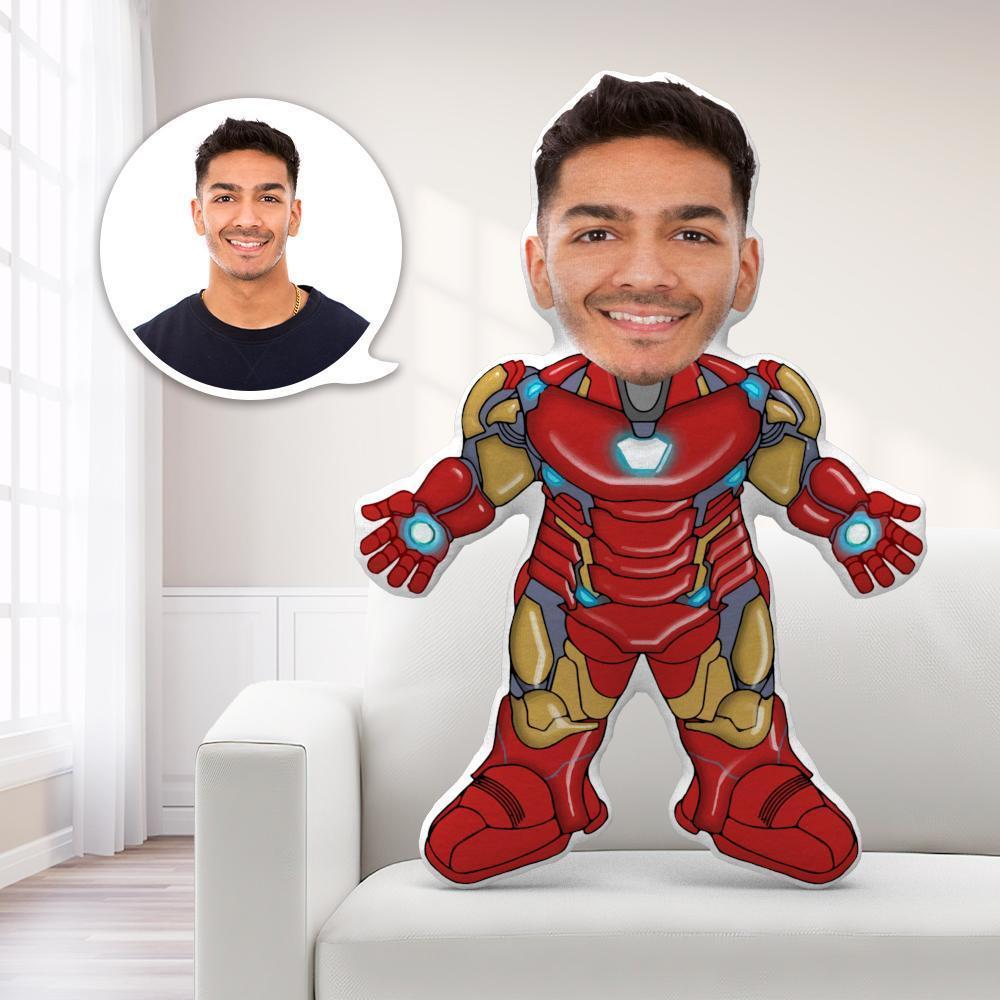 My Face Pillow Custom Pillow Face Body Pillow Personalized Photo Pillow Gift Pillow Toy Ironman Throw Pillow MiniMe Pillow