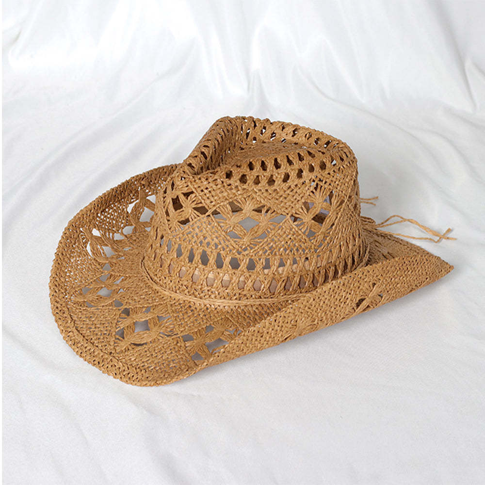 Summer Foldable Straw Hat Beach Hat Fashion Breathable Sun Hat - makephotopuzzleuk