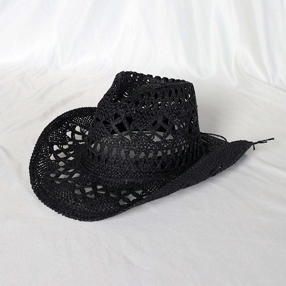 Summer Foldable Straw Hat Beach Hat Fashion Breathable Sun Hat - makephotopuzzleuk