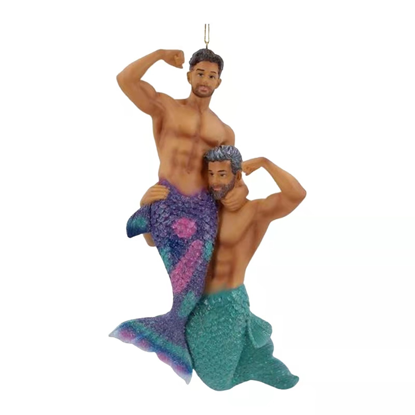Male Mermaid Couple Pendant Hanging Decoration - makephotopuzzleuk