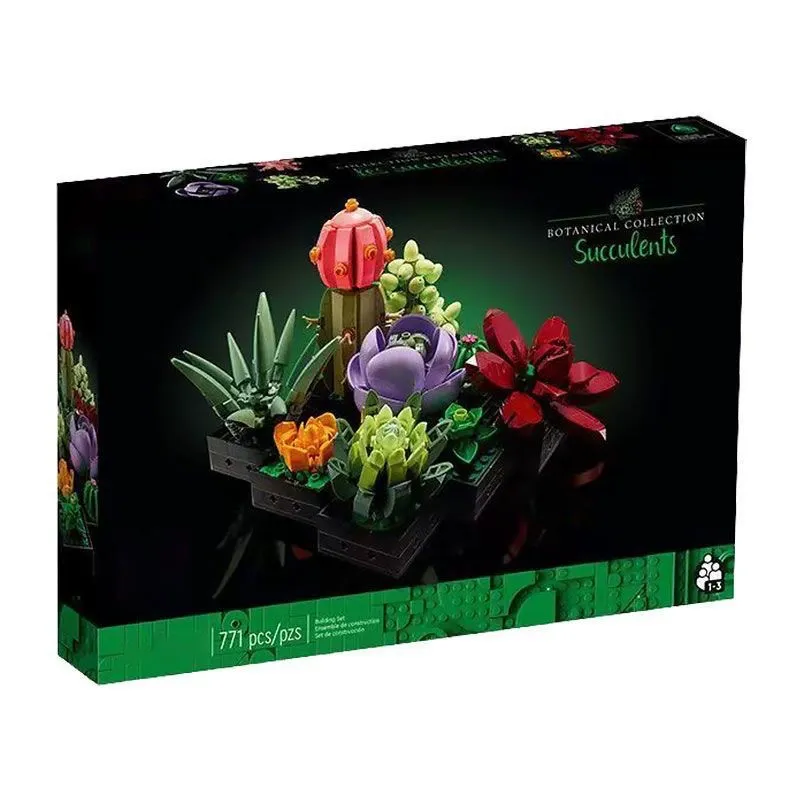 Eternal Bloom Gift for Christmas & Home Décor Flower Bouquet Building Blocks - makephotopuzzleuk