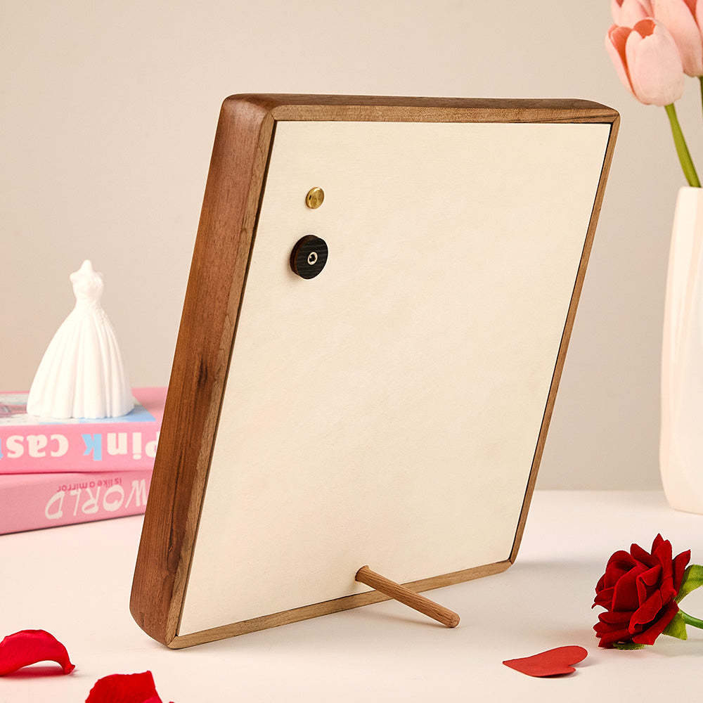 Personalized Photo Collage Photo Frame with Light Gift for Lover - makephotopuzzleuk