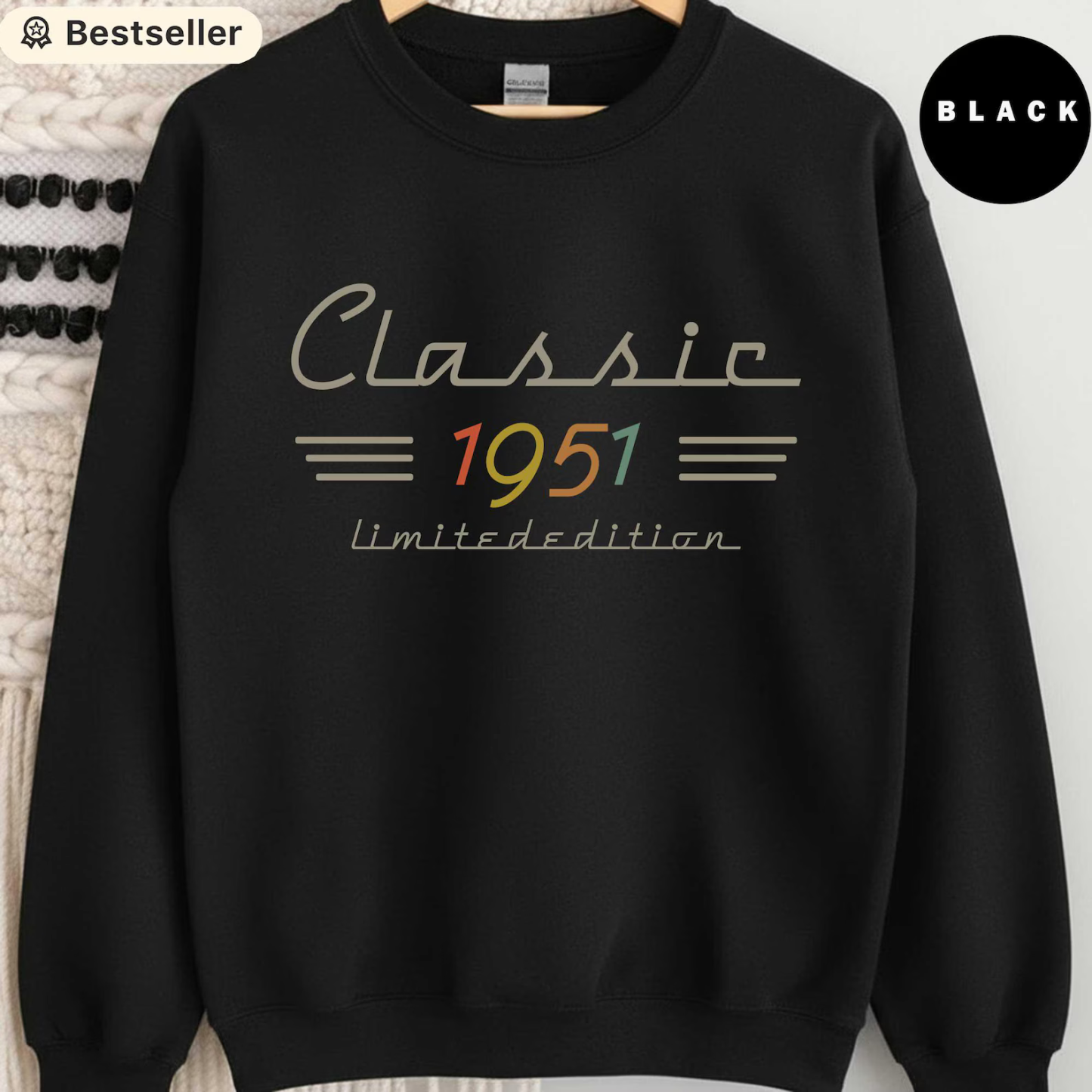 Personalized Classic Tee with Retro Birth Year Graphic, Custom Year Unique Birthday Gift for Dad - makephotopuzzleuk