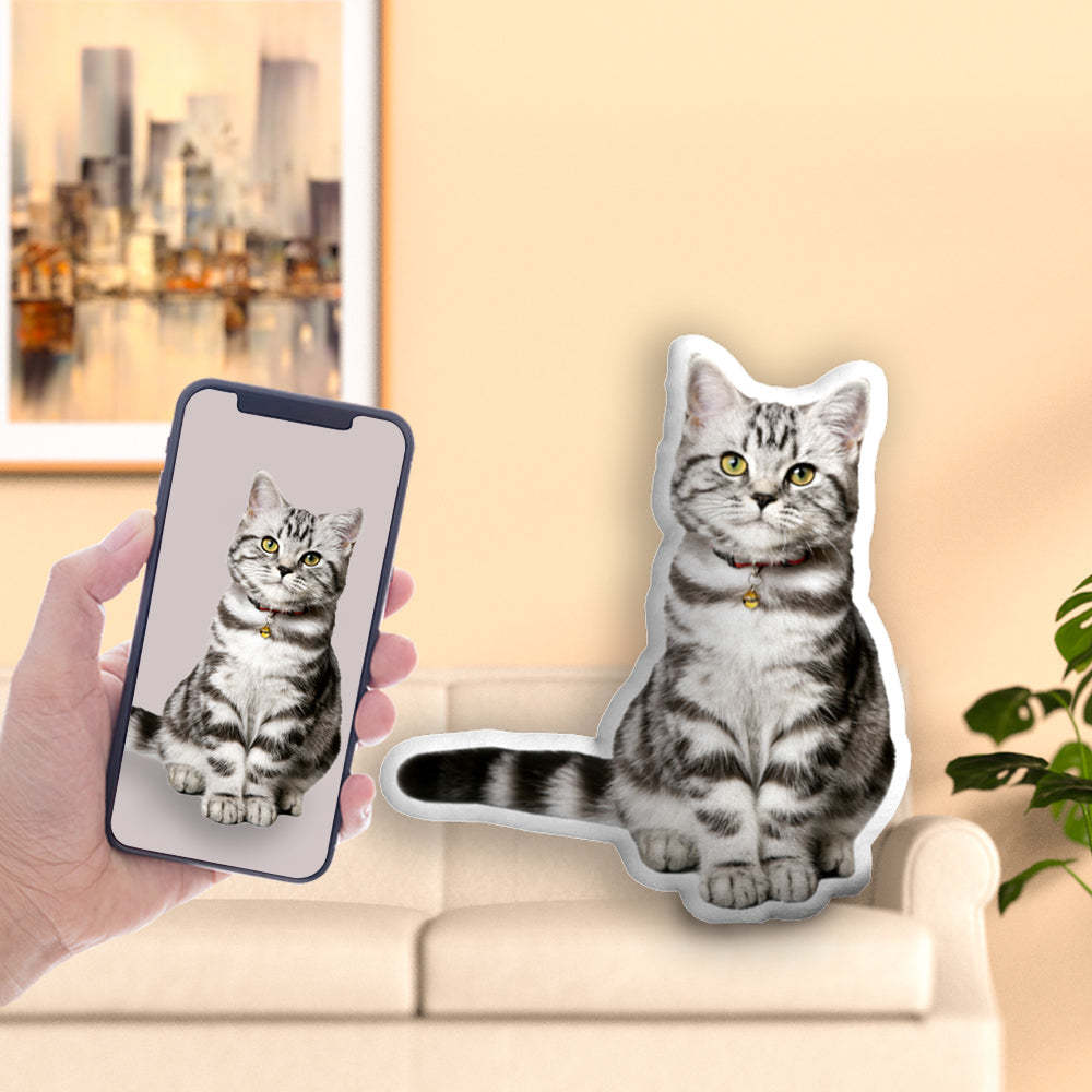Gift For Men Custom Face Pillow Personaized 3D Pillow Photo Pillow Photo Gifts - makephotopuzzleuk
