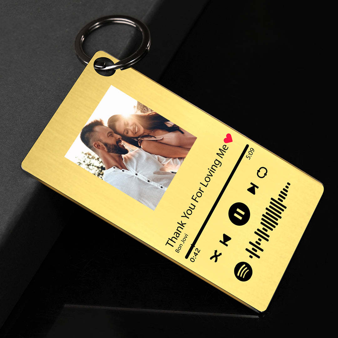 Custom Keychain Scannable Spotify Code Colorful Acrylic Scan Music Gifts - makephotopuzzleuk