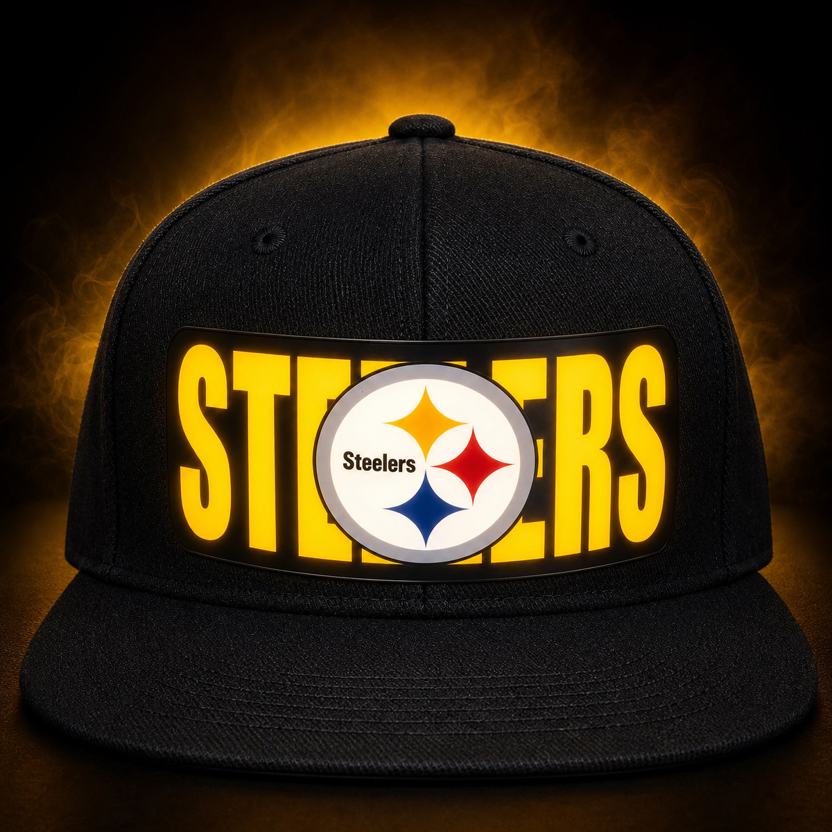 Football Fan LED Light-Up Snapback Cap - makephotopuzzleuk