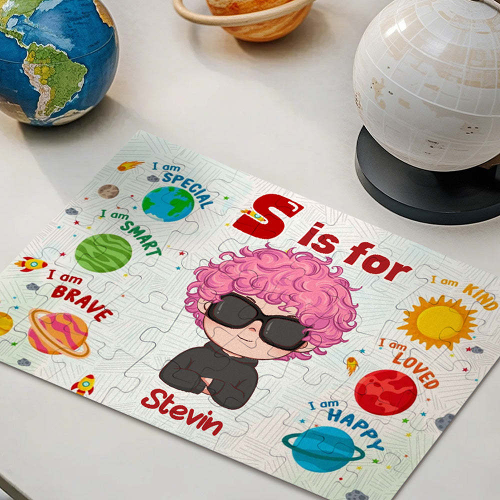 Personalised Jigsaw Puzzle 2024 Trendy Birthday Gift for Kids
