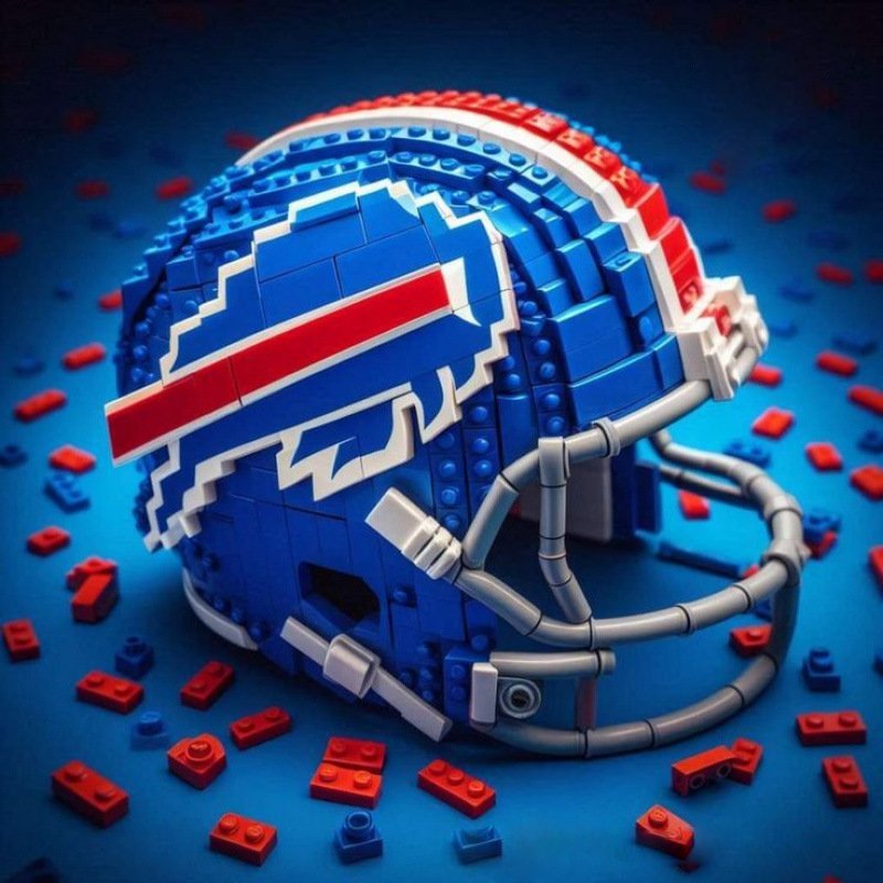 Custom Brick Sports Gear Display Set Personalized Team Sports Gear Brick Build Made From Your Uploaded Images - makephotopuzzleuk