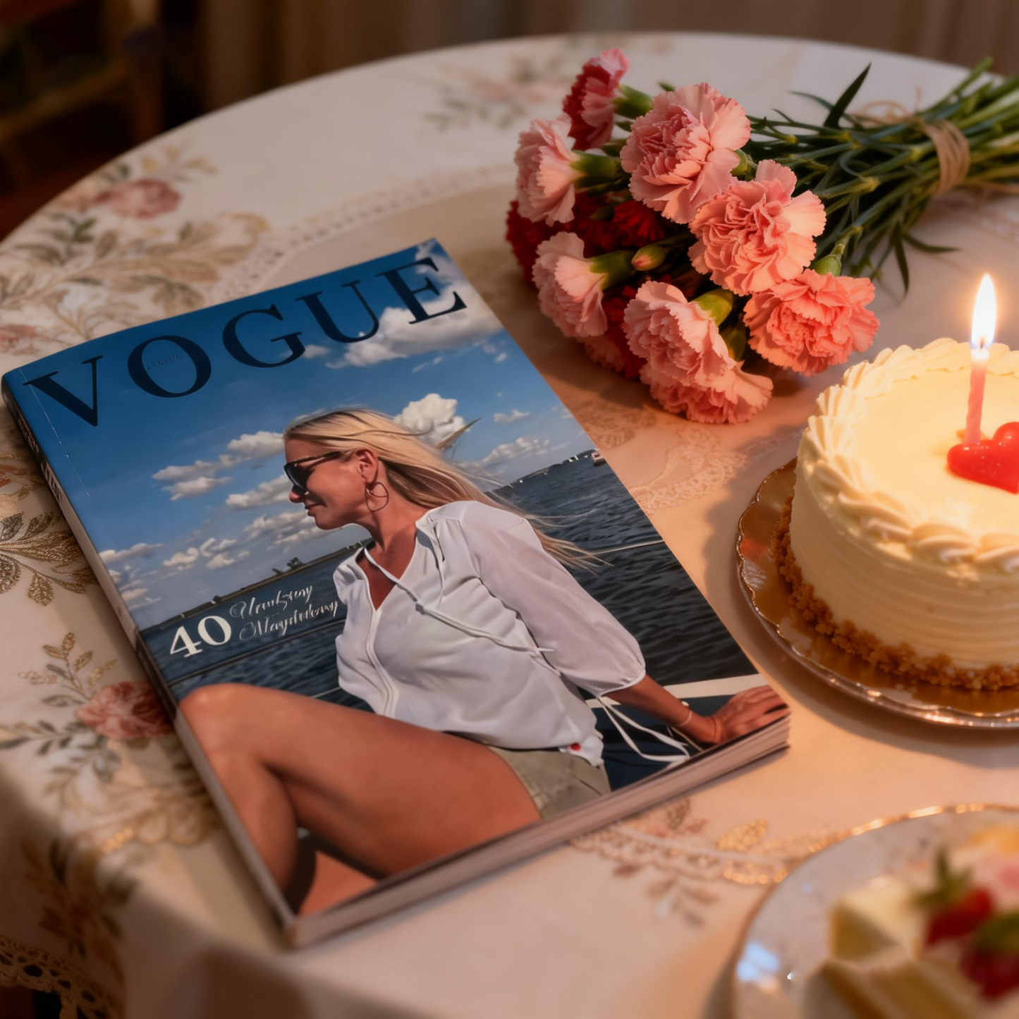 Personalized BEST MOM Magazine for Mama on Mother's Day