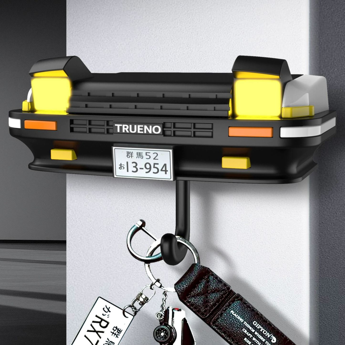 Car Key Hook Relive Classic Car Moments Pop - up headlights Key Hook - makephotopuzzleuk