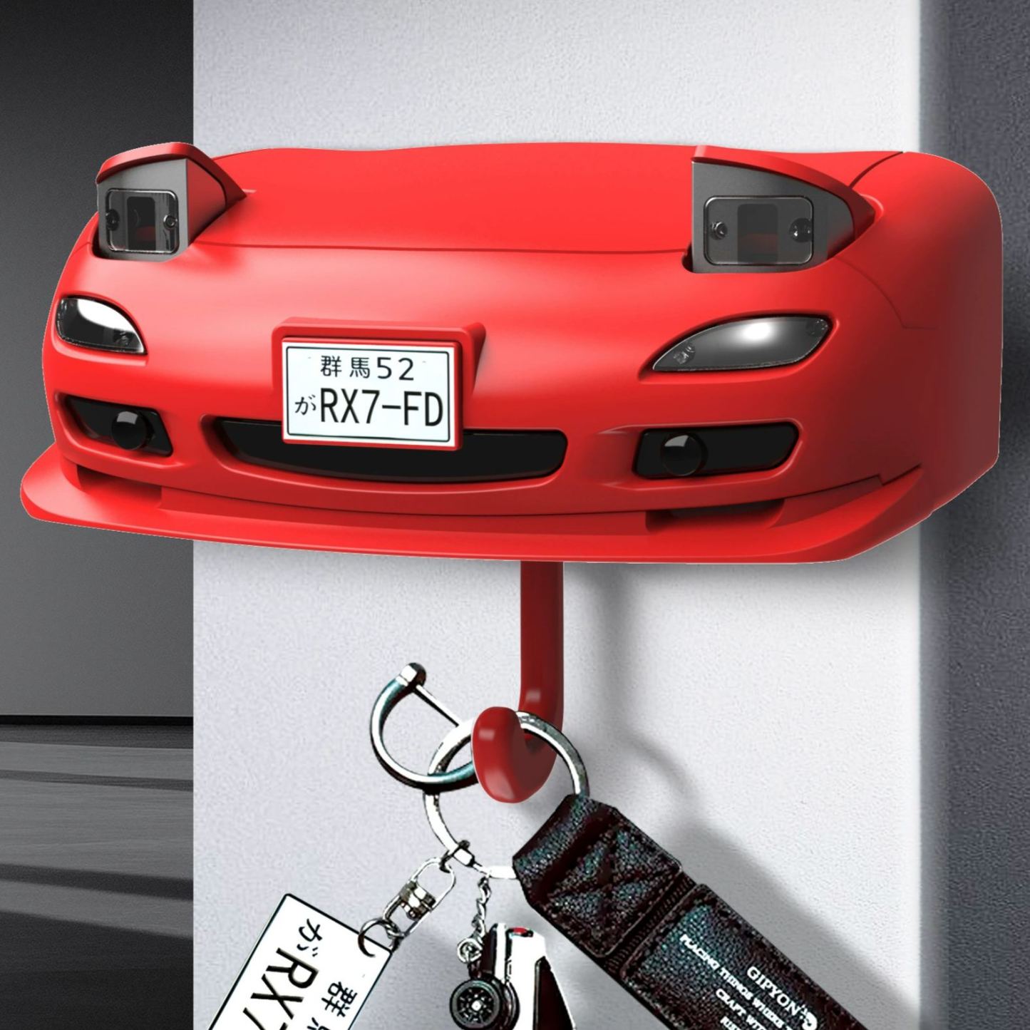 Car Key Hook Relive Classic Car Moments Pop - up headlights Key Hook - makephotopuzzleuk