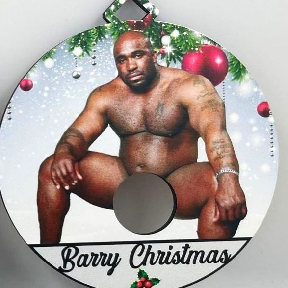 Michael Scott 'The Office' Christmas Ornament - Gag Gif - makephotopuzzleuk