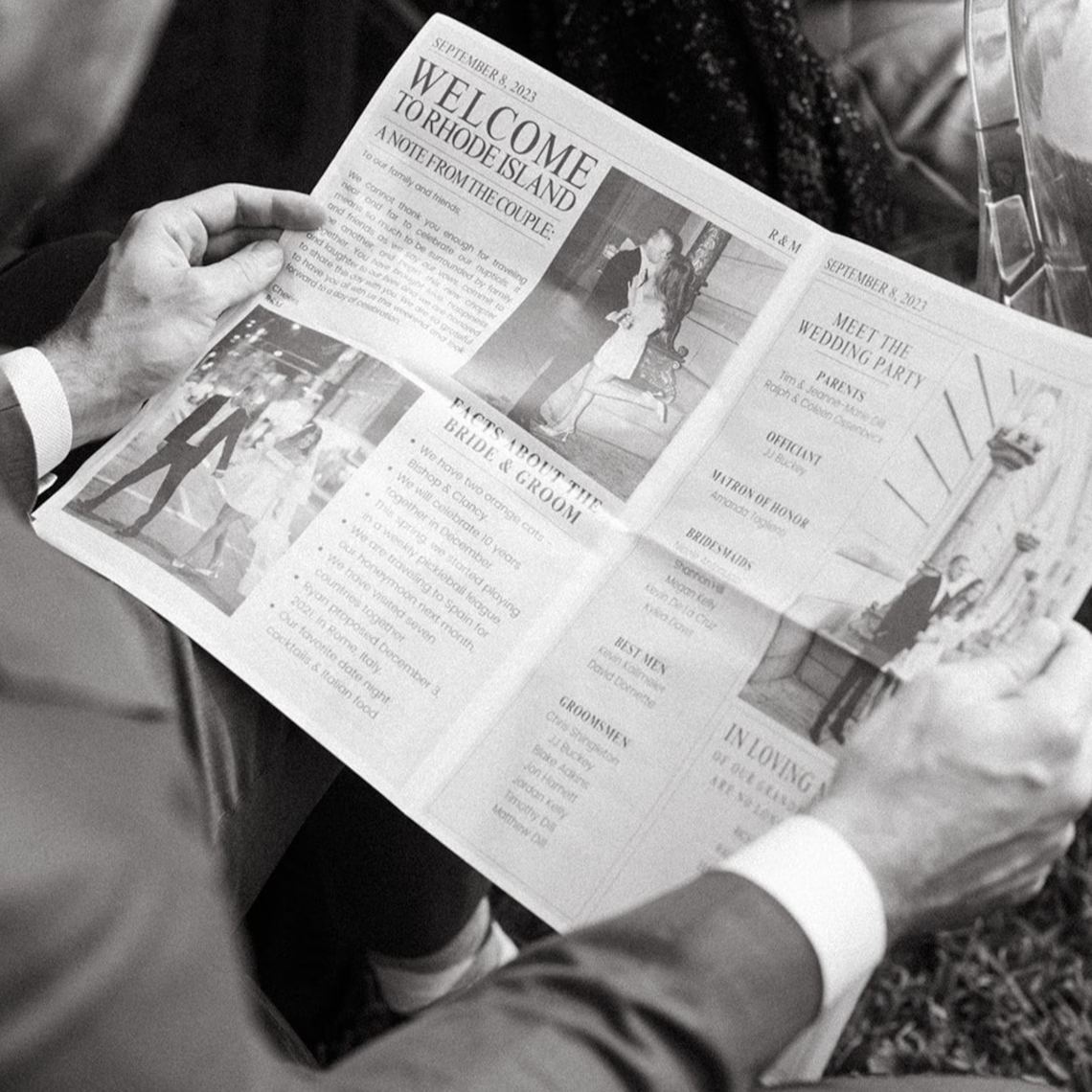 Personalized Newspaper for Couple's LOVE STORY on Valentine's Day