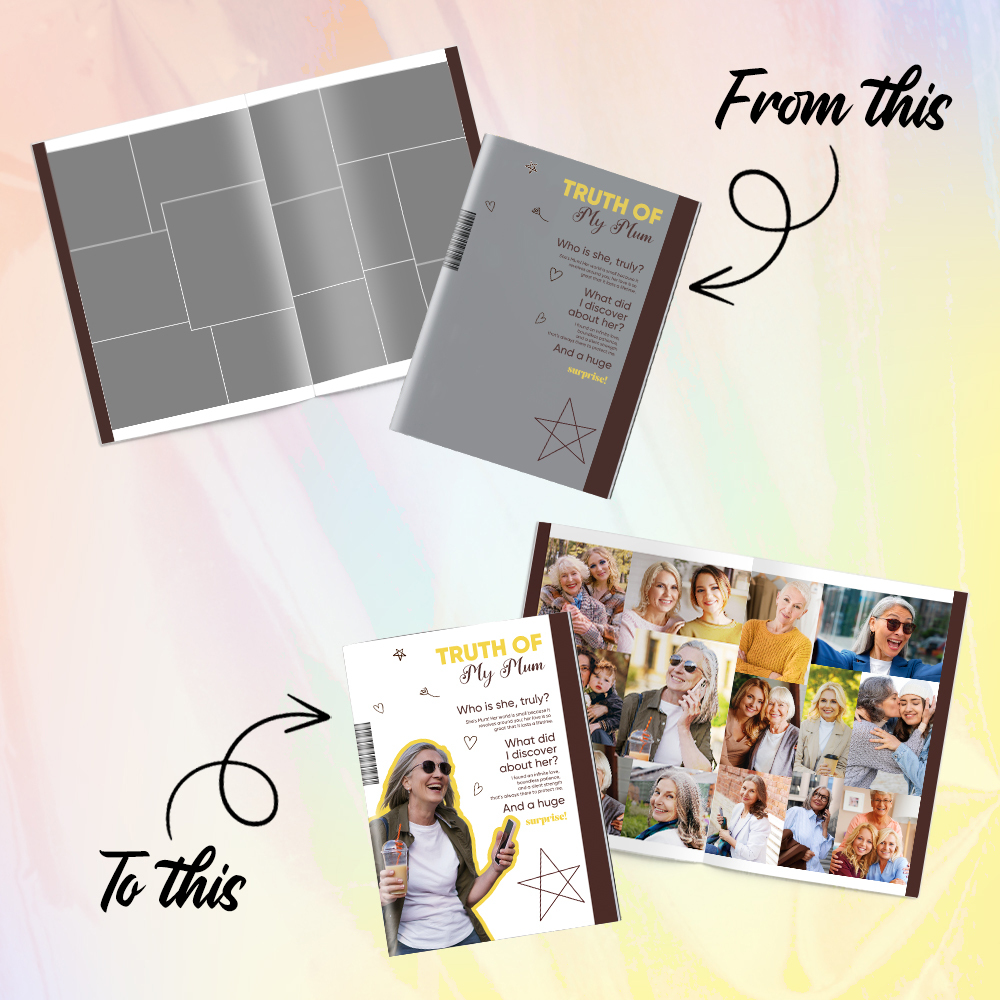 Personalized TRUTH OF MY MOM Magazine for Mama on Mother's Day