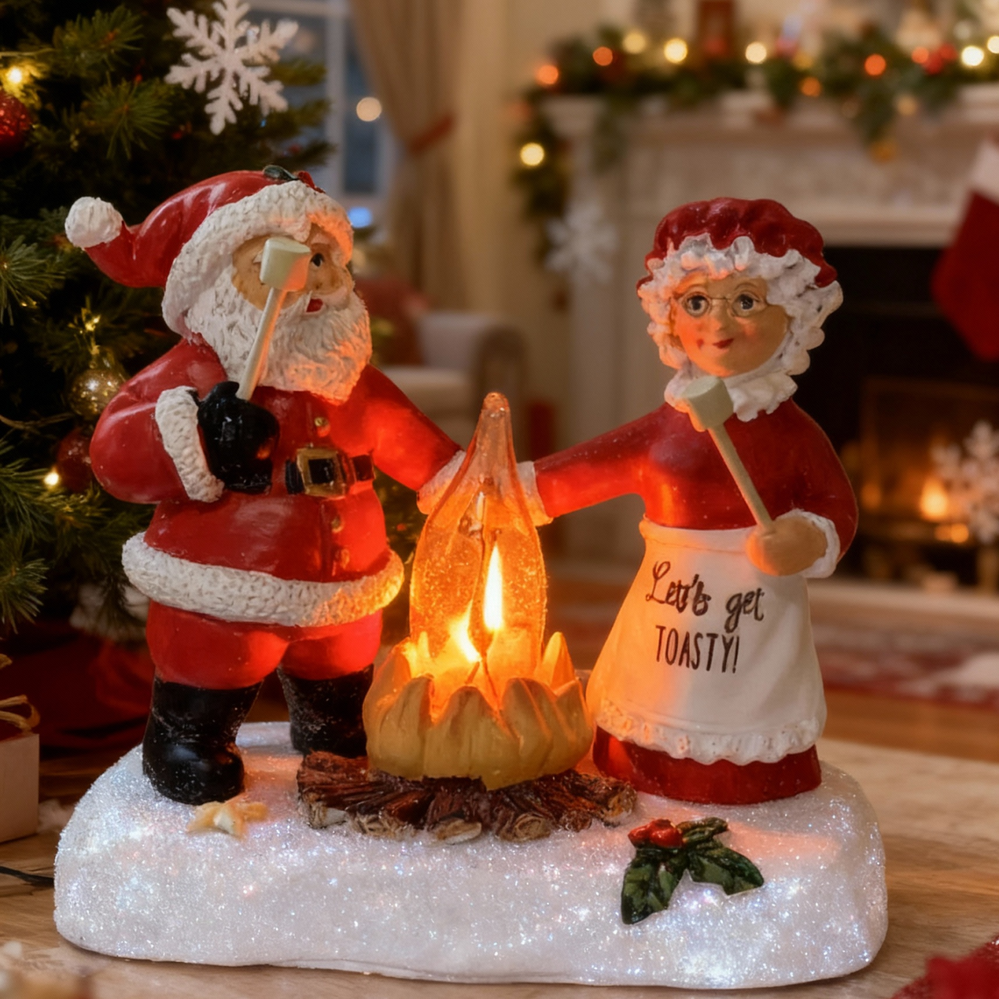 Christmas Night Light Plug-In Lamp Snowman, Santa, Gnome & Puppy Designs - makephotopuzzleuk