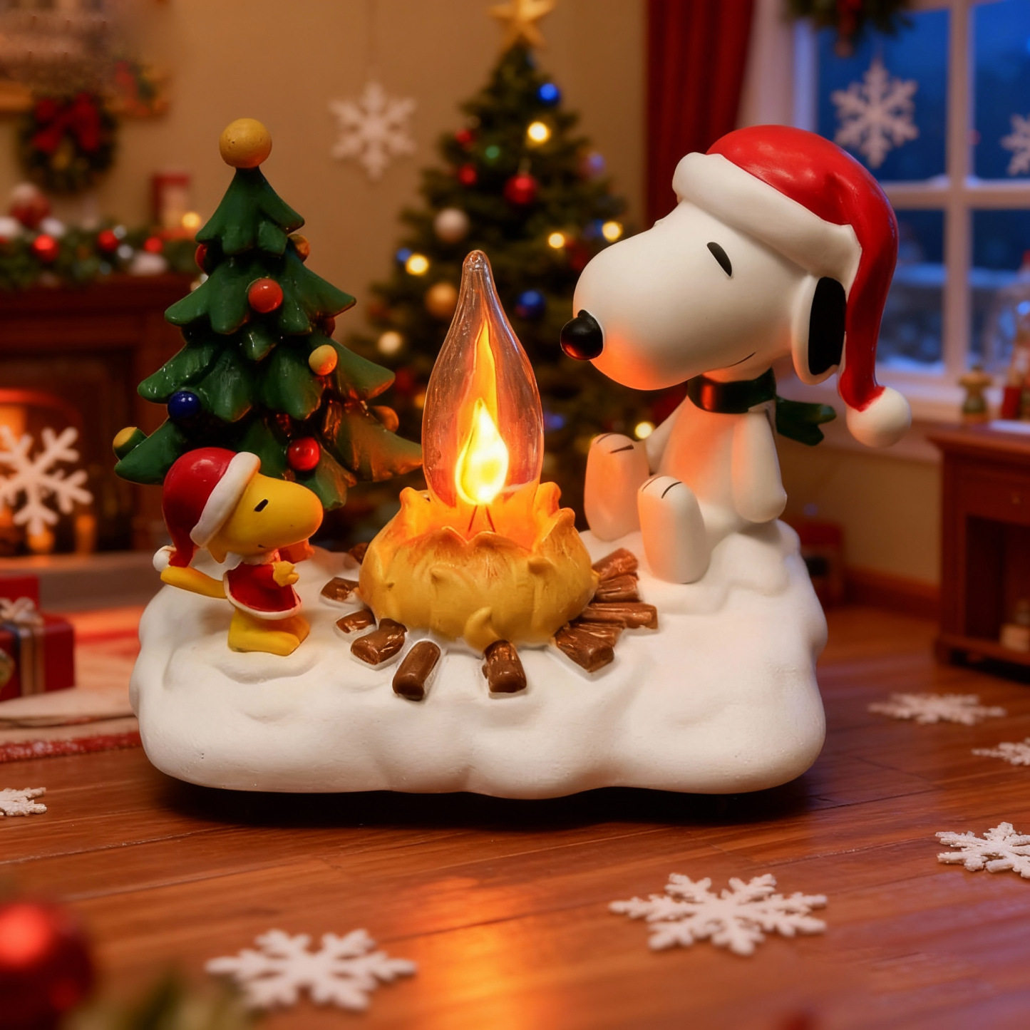 Christmas Night Light Plug-In Lamp Snowman, Santa, Gnome & Puppy Designs - makephotopuzzleuk