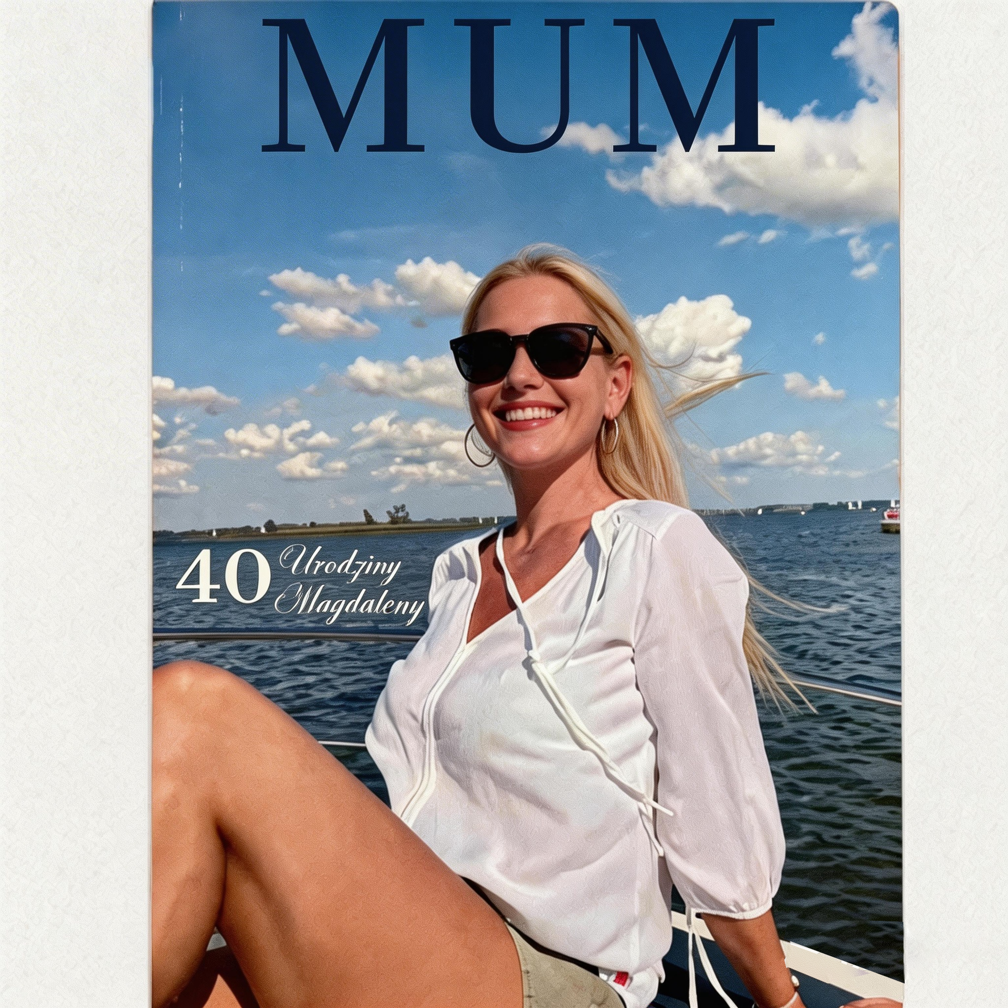 Personalised BEST MUM Magazine for Mama on Mother's Day