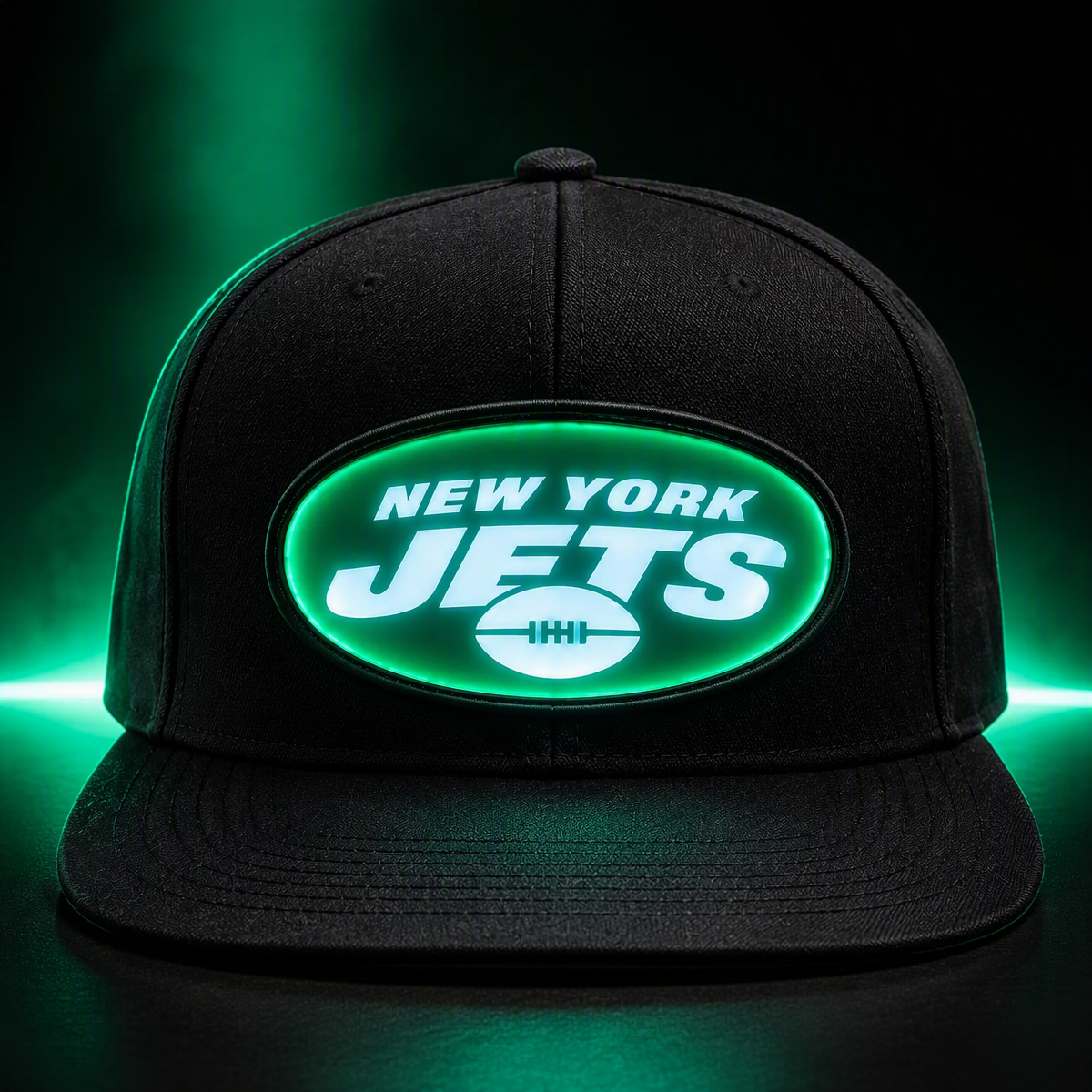 Football Fan LED Light-Up Snapback Cap - makephotopuzzleuk