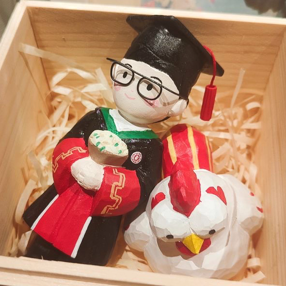 Custom Photo Wooden Single-Person Figurine Personalized 3D Handcrafted Mini Figures - makephotopuzzleuk